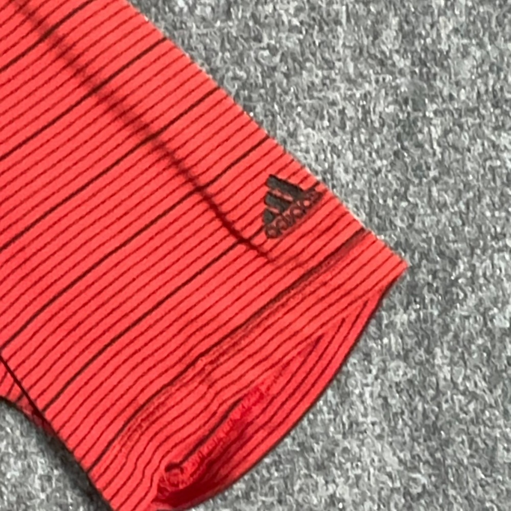 Adidas Pinehurst 1895 US Open 2014 Golf Polo Shirt Mens Large Red Black Striped - Picture 8 of 13